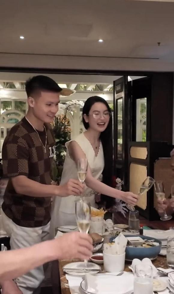Chu Thanh Huyền, Quang Hải xuất hiện sang chảnh, người dát hàng hiệu sau drama